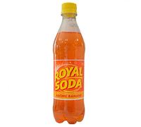 ROYAL SODA Boisson gazeuse saveur banane 500ml Martinique - Juego de 6 piezas