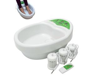 Royal Spa - Baño de electrolisis para pies con mando a distancia I Ion Cleanser - Juego completo de baño iónico para pies I Electrolysis Footspa Bath with Remote I Foot Bath Ionic Cleanser