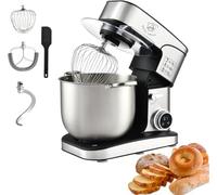 Royal Swiss® Máquina de cocina premium de 16 L - 2800 W - asistente de cocina profesional y mezclador de masa - mezcla planetaria - 12 velocidades - tazón RVS - capacidad XXL