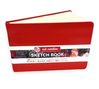 Royal Talens - Cuaderno De Bocetos Duro - 80 Hojas - 21x14.8cm - Rojo