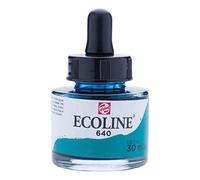 Royal Talens Ecoline Liquid Watercolor, 30ml Bottle, Bluish Green (11256400)
