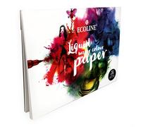 Royal Talens Ecoline Líquido Acuarela Papel Bocetos - 12 Hojas- 290gsm