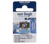 Royal Talens Farben Van Gogh Watercolor Half Pan Raw Umber