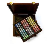 Royal Talens - Rembrandt Extra Fino Pastel Blando - Profesional Artista Calidad - Paisaje Selección de 90 IN Caja de Madera