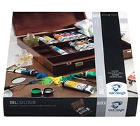 Royal Talens Van Gogh Caja De Madera Lujo Pintura Al óleo Set