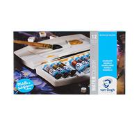 Royal Talens Van Gogh Pocket Acuarela Pintura Set-metálico & Interferencia Colores