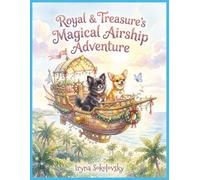 Royal & Treasure's Magical Airship Adventure: A Christmas Flight, Children's book stories, Christmas,Holiday, Bedtime stores for kids age 4-9. Dogs, Chihuahua,Santa,Airship.