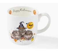 Royal Worcester Wrendale Deigns Halloween - Taza (0,4 L), diseño de búho