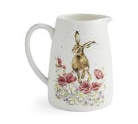 Royal Worcester Wrendale Designs - Jarra para nata (125 ml), diseño de conejo