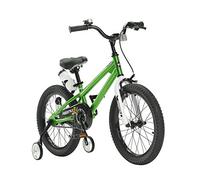 RoyalBaby BMX Freestyle niños bicicleta para niños y niñas, 12-14-16-18 pulgadas, con ruedas de entrenamiento y soporte de parque
