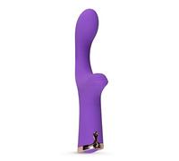 Royals The Baroness G-Spot Vibrator, Vibradores para mujeres, Estimulación del clítoris, Estimulación del punto G, 3 modos de vibración y 7 patrones de vibración, Juguete sexual, Morado
