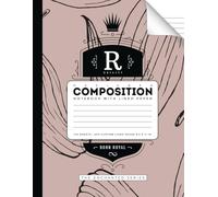 Royalty: Designer Composition Notebook with Lined Paper: 100 Sheets, 200 Custom Lined Pages, 8.5 inches x 11 inches, w/ Conversion Table, Periodic Table and Maps