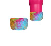 ROYALTY ESSENTIALS Vaso de silicona para botas. Protector de silicona para botellas de agua Stanley. Bonita funda antideslizante. Compatible con