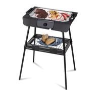 ROYALTY LINE, Barbacoa Eléctrica RLSBGT2000 2000W, Compacta y Plegable, Ideal para Balcón y Terraza, Fácil de Usar, Perfecta para Carnes y Verduras, Diseño Práctico y Seguro