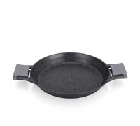 Royalty Line - Paellera, 36 cm, con Asas de Silicona, Aluminio Fundido con Antiadherente - RL-MP36M