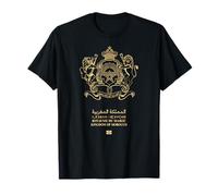 Royaume du Maroc Kingdom of Morocco pasaporte marroquí Camiseta