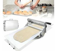 RoyceBee Laminadora Fondant,Máquina Electrica Laminadora Masa,Máquina Laminadora Masa Manual, para Mazapán y Hojaldre | Máquina de Fondant Fácil Instalación Width15.74in