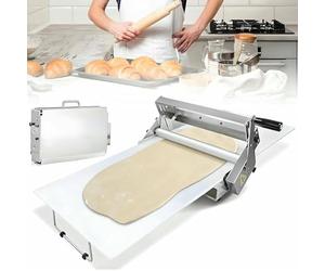 RoyceBee Laminadora Fondant,Máquina Electrica Laminadora Masa,Máquina Laminadora Masa Manual, para Mazapán y Hojaldre | Máquina de Fondant Fácil Instalación Width15.74in