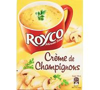 Royco Sopa deshidratada crema de champiñones - 4 bolsas de 20 cl - juego de 6