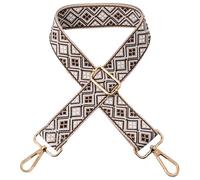 ROYGBCP Correa de repuesto para bolso de hombro, correa cruzada ajustable para mujer, bolsa de hombro ancha, Herrajes dorados, color 8, 8.7 inches