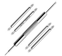 RoYiio 1 Piezas Pasadores de Resorte Herramienta para Remover, 4 Piezas Spring Bar 18mm Barra de Resorte Acero Inoxidable 1,50mm Ø para Conexión de Correa Carátula de Reloj