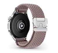 RoYiio Correas de Reloj para Xiaomi Watch S4/S3/2/2 Pro/S2/S1 Correa Redmi Watch 5 Active/Lite Cómodo Transpirable Correa Nylon 22mm para Huawei GT 6 Pro 46mm/Garmin Venu 4 45mm - Morado Ahumado