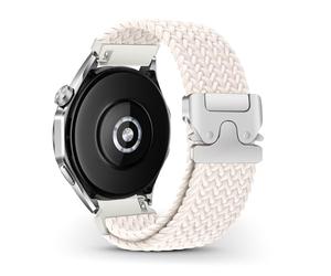 RoYiio Correas de Reloj para Xiaomi Watch S4/S3/2/2 Pro/S2/S1 Correa Redmi Watch 5 Active/Lite Cómodo Transpirable Correa Nylon 22mm para Huawei GT 6 Pro 46mm/Garmin Venu 4 45mm - Luz de Estrellas