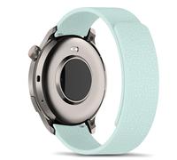 RoYiio Magnético Correas para Amazfit Bip 6/Bip 5/Pop 3S/Cheetah Pro/Balance 2 Correa Suave Cómodo Sport Silicona 22mm Correa de Reloj para Amazfit GTR 4/GTR 3 Pro/GTR3 - Verde Claro