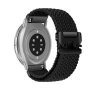RoYiio Nylon Correa para Amazfit Active 2 Square/Active 2 /Bip 3 /Bip 3 Pro/Cheetah Square Correa 20mm Cómodo Transpirable Correas de Reloj para Amazfit GTR Mini/GTS 4 /GTS 3 - Negro
