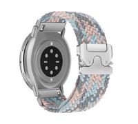RoYiio Nylon Correa para Amazfit Active 2 Square/Active 2 /Bip 3 /Bip 3 Pro/Cheetah Square Correa 20mm Cómodo Transpirable Correas de Reloj para Amazfit GTR Mini/GTS 4 /GTS 3 - X Rosa Azul Gris