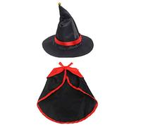 ROYJJ 2 piezas para perro divertido para disfraz de vampiro, diseño cómodo y elegante para mascotas, disfraz de vampiro, disfraces de perro de Halloween