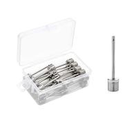 ROYJJ 30 piezas de pelotas de baloncesto de acero inoxidable para inflar pelotas deportivas, accesorios de baloncesto