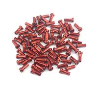 ROYJJ 60 piezas por paquete de pezones de carretera para bicicleta, 14 G, 14 mm, 2 mm, de alta resistencia, coloridos, pezones, pezones, rueda