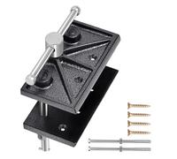 ROYJJ Abrazadera de tornillo de banco Woodworker con mandíbula de 12 mm de grosor y apertura de 115 mm para carpintería y metalurgia