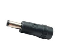 ROYJJ Adaptador de corriente directa de 4,0 x 1,7 mm a 5,5 x 2,1 mm, conector convertidor de carga hembra a macho, para portátiles, adaptador de fuente de alimentación