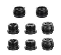 ROYJJ Adaptador de soporte de micrófono de 3/8 5/8 1/4 de rosca para soporte de micrófono, accesorios de instrumentos musicales