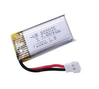 ROYJJ Batería de 3,7 V 500 mAh 802035 para drones de alto aumento, batería para modelo de avión, accesorio adaptador de corriente