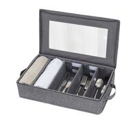 ROYJJ Bolsa de estetoscopio desmontable con múltiples bolsillos, interior acolchado, doble cremallera, impermeable, para instrumentos clínicos y herramientas, estuche plegable de almacenamiento de