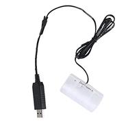 ROYJJ Cable de batería USB a D de repuesto de 1 a 4 baterías tamaño D de 1,5 V para relojes, mandos a distancia, dispositivo electrónico, línea de eliminación de batería