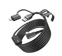 ROYJJ Cable de enlace recargable USB 3.0 para 3/3S/2 de carga rápida tipo C, cable USB de carga rápida para transferencia de datos para juegos