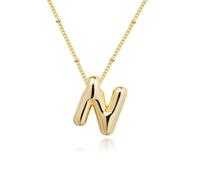 ROYJJ Collar con letras suaves y cadena de aleación ajustable, adecuado para mujeres jóvenes de moda y collar elegante para regalar, talla única, como se describe, como se describe