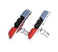 ROYJJ Coloridas pastillas de freno de bicicleta de carretera para frenos de bicicleta, paquete de 2 zapatas de freno de carretera personalizables y duraderas de 73 mm de largo para viajes diarios