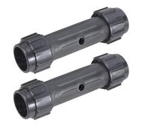 ROYJJ Conector de remo de 2 piezas para kayak, accesorio de repuesto para remos de barco inflable, conectores de palas, conectores de remo fuertes, reemplazos para pesca