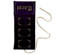 ROYJJ Divinations Tarot - Bolsa plegable para organizar tarjetas, tarjetas de juego, bolsas de almacenamiento, funda de transporte de tarot enrollable