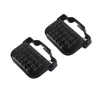 ROYJJ Juego de 2 clavijas antideslizantes para patas traseras, pedales plegables para bicicleta, reposapiés para placa de montaña, reposapiés, reposapiés, pedales, bicicletas