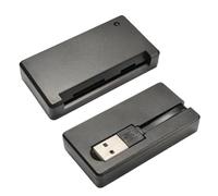 ROYJJ Lector de tarjetas de memoria USB 2.0 de doble ranura para tarjetas con conectores retráctiles para drones, cámaras y dispositivos de vigilancia