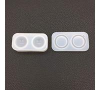 ROYJJ Molde de silicona para hacer joyas de silicona para sala de estar, suministros de manualidades, herramienta necesaria, cristal epoxi, universo, esférico, colgante