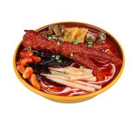 ROYJJ Moldes decorativos para cuencos de arroz, fideos únicos, modelo de comida, muestra encanto, mejora el atractivo visual en restaurantes y propiedades fotográficas