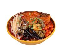 ROYJJ Moldes decorativos para cuencos de arroz, fideos únicos, modelo de comida, muestra encanto, mejora el atractivo visual en restaurantes y propiedades fotográficas