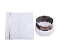 ROYJJ Perforadora de agujeros para cortina con estera, tela, ojales, cinta perforadora para cortina, herramienta práctica